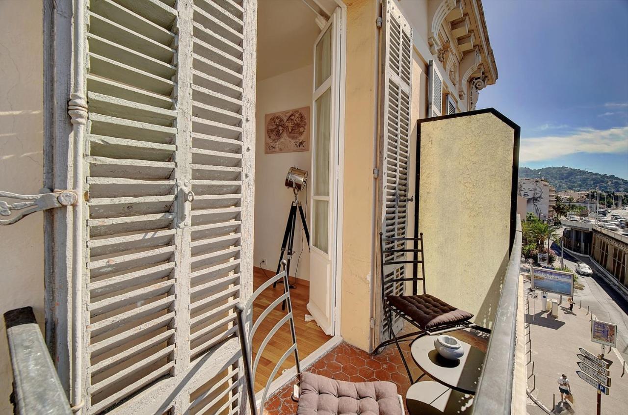 Le ART - 500m des plages - Clim - Verrière Côte d'Azur Cannes Esterno foto